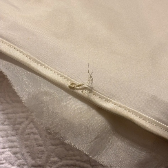 GALINA Signature Ivory Wedding Gown 16W crystals shoulder straps good condition - Picture 13 of 16